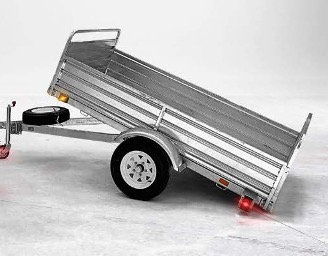 Carro de arrastre Multiproposito Abatible 650 kilos