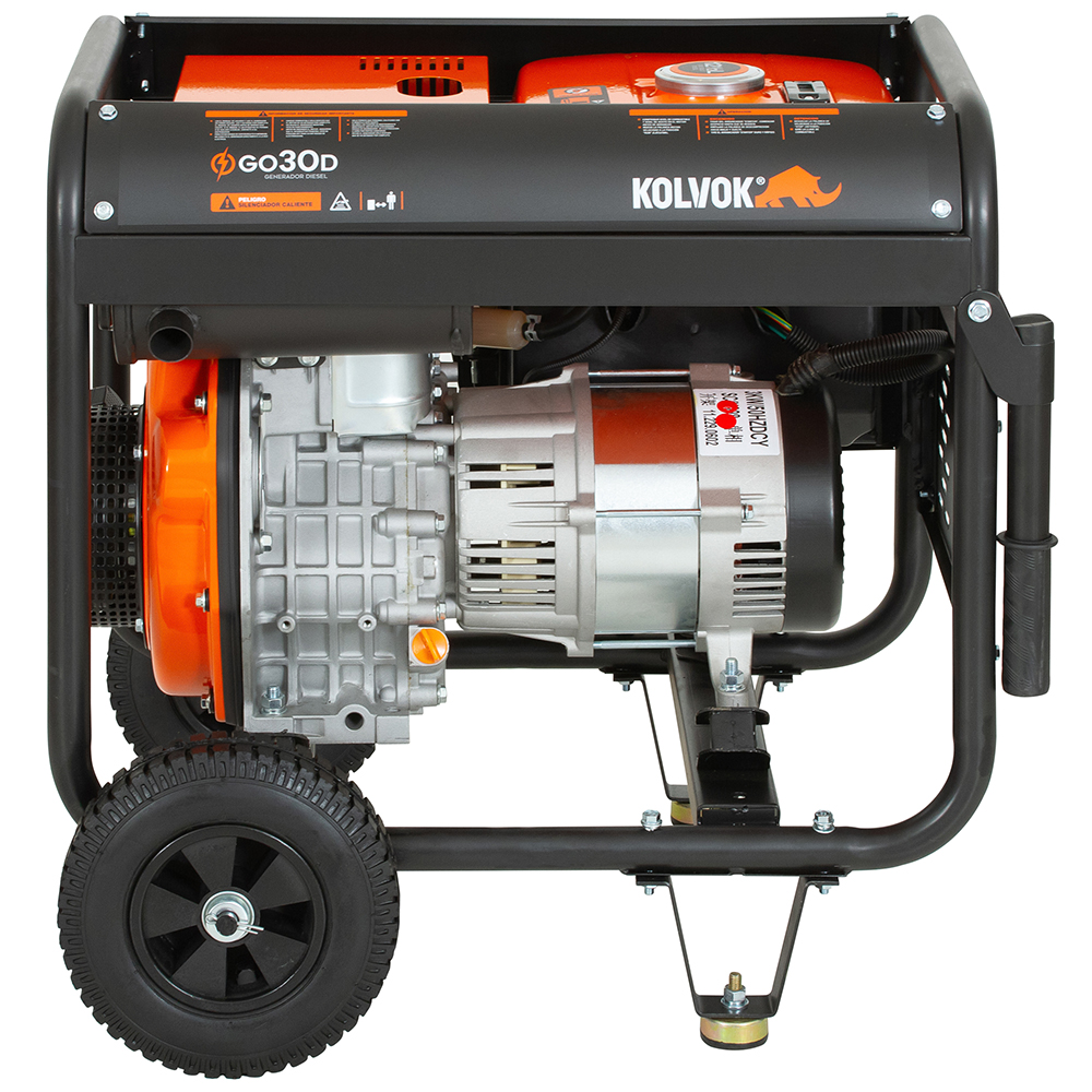 GENERADOR MONO GO30D 3KVA DIESEL KOLVOK - Imagen 5