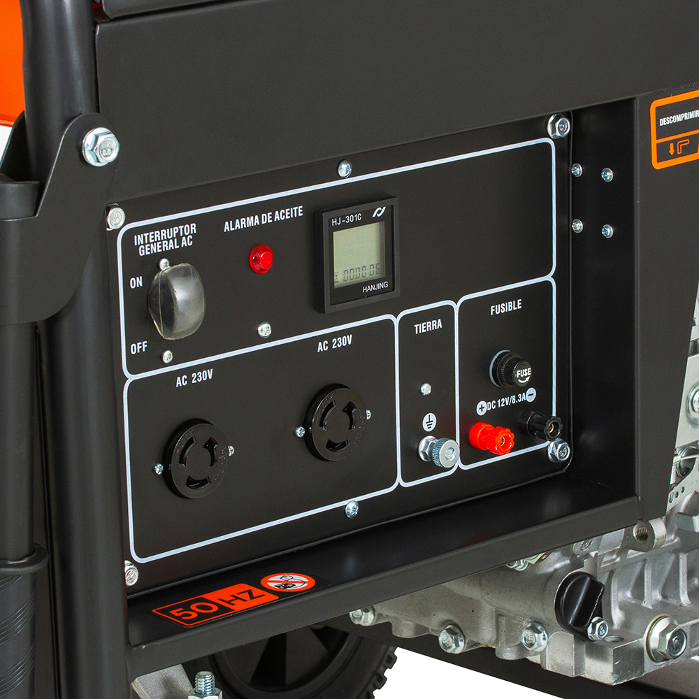 GENERADOR MONO GO30D 3KVA DIESEL KOLVOK - Imagen 7