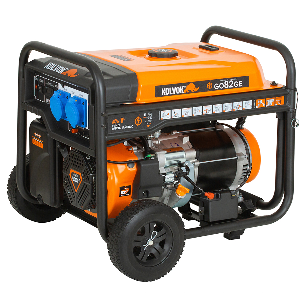 GENERADOR MONO 8.5KVA GASOLINA KOLVOK - Imagen 3