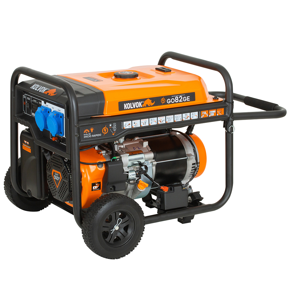 GENERADOR MONO 8.5KVA GASOLINA KOLVOK - Imagen 7