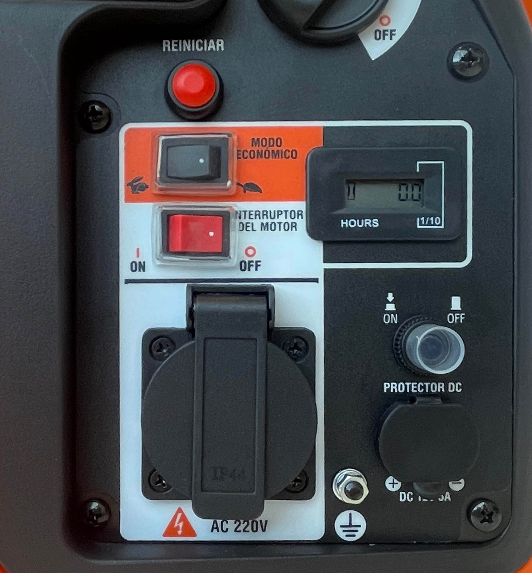 GENERADOR MONO IG2000XT 2KVA GASOLINA KOLVOK - Imagen 4