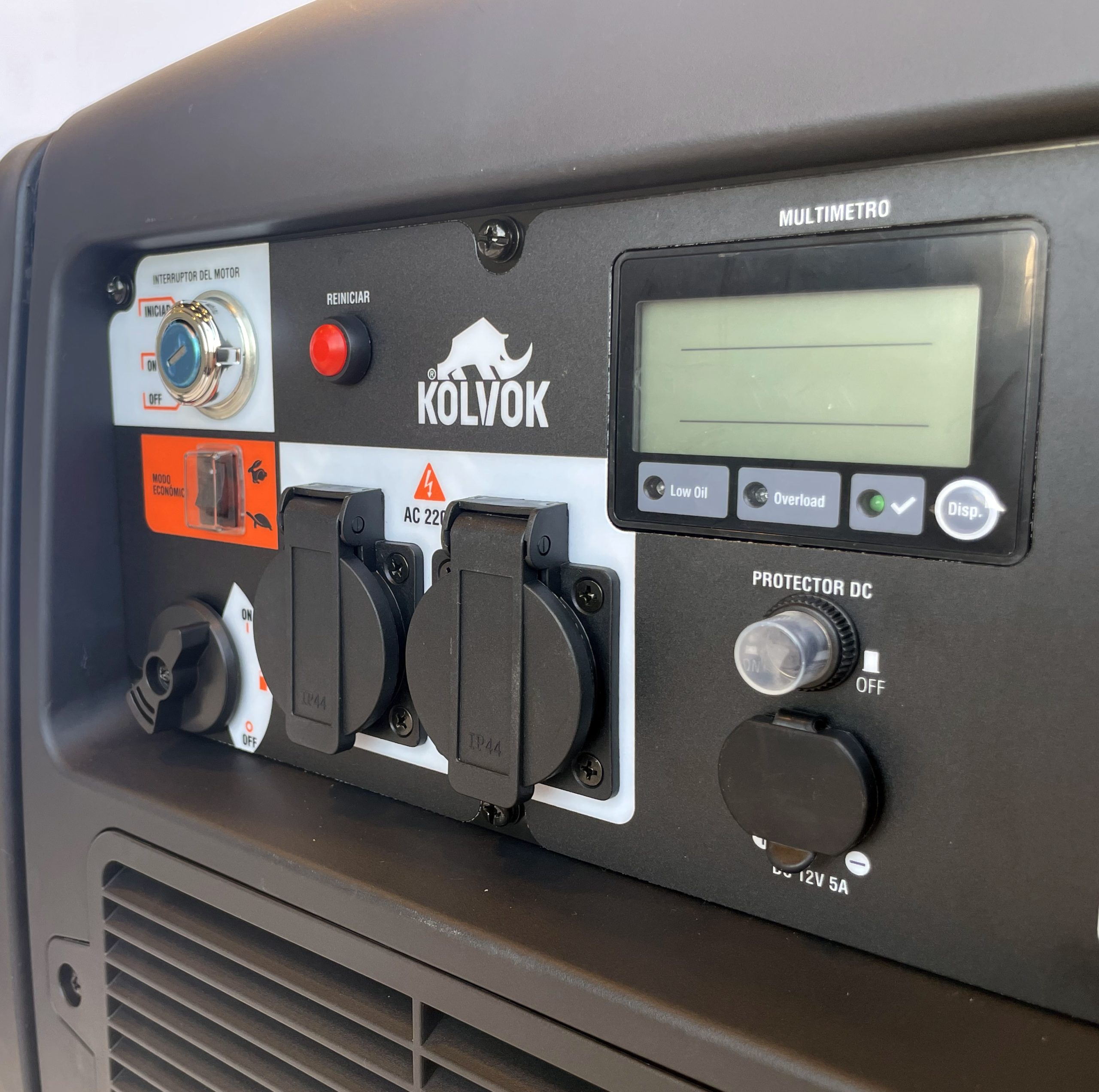 GENERADOR MONO IG3200XT 3.2KVA GASOLINA KOLVOK - Imagen 5